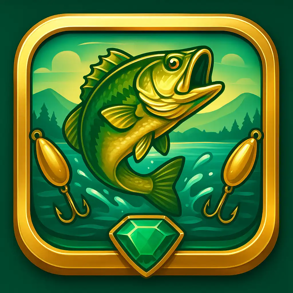 Big Bass Bonanza slot machine thumbnail at Dragon Pots Casino